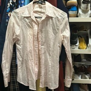 J.Crew pink shimmer top EUC